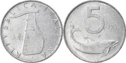 World Coins - Coin, Italy, 5 Lire, 1980, Rome, , Aluminum, KM:92