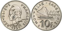 World Coins - New Caledonia, 10 Francs, 1991, Paris, Nickel, , KM:11