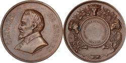 World Coins - France, Medal, Olivier de Serres, Comice Agricole de Saulieu, Copper, Desaide