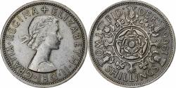 World Coins - Great Britain, Florin, Two Shillings, 1966, Copper-nickel,