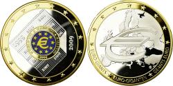 World Coins - France, Medal, Europe, Les 10 Ans de l'Union Monétaire, 2009, , Copper