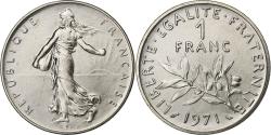 World Coins - France, Franc, Semeuse, 1971, MDP, série FDC, Nickel,
