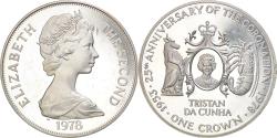 World Coins - Coin, Tristan Da Cunha, Elizabeth II, Crown, 1978, Pobjoy Mint, , Silver