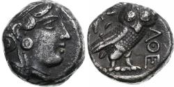 Ancient Coins - Attica, Tetradrachm, ca. 353-294 BC, Athens, Silver, , SNG-Cop:63