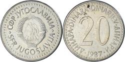 World Coins - Coin, Yugoslavia, 20 Dinara, 1987