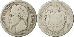 World Coins - France, Napoleon III, Napoléon III, 2 Francs, 1869, Paris, , Silver