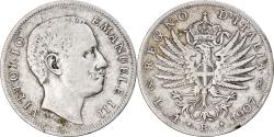 World Coins - Coin, Italy, Vittorio Emanuele III, Lira, 1907, Rome, , Silver, KM:32