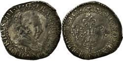 World Coins - Coin, France, Henri III, Demi Franc, 1587, Limoges, , Silver