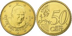 World Coins - VATICAN CITY, Benedict XVI, 50 Euro Cent, 2012, Rome, Brass, , KM:387