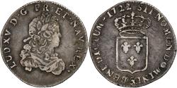 World Coins - France, Louis XV, 1/3 écu de France, 1722, Aix, Silver, , Gadoury:306