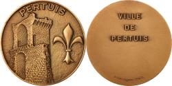 World Coins - France, Medal, Ville de Pertuis, Politics, Society, War, , Bronze