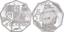 World Coins - Coin, Scotland, 5 Pounds, 2022, Les navires historiques ,ROCKALL.BE,