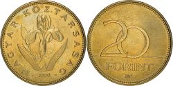 World Coins - Coin, Hungary, 20 Forint, 1996, Budapest, , Nickel-brass, KM:696