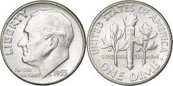 Us Coins - United States, Dime, Roosevelt Dime, 1955, U.S. Mint, BU, Silver, , KM:195