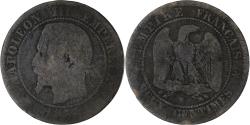 World Coins - Coin, France, Napoleon III, Napoléon III, 2 Centimes, 1854, Lille,