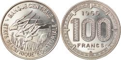 World Coins - Coin, EQUATORIAL AFRICAN STATES, 100 Francs, 1966, Paris, ESSAI,