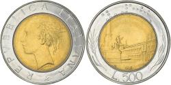 World Coins - Coin, Italy, 500 Lire, 1985, Rome, , Bi-Metallic, KM:111