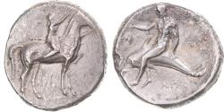 Ancient Coins - Coin, Calabria, Nomos, ca. 302-280 BC, Tarentum, , Silver, HN Italy:960
