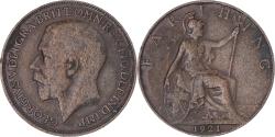 World Coins - Coin, Great Britain, Farthing, 1921