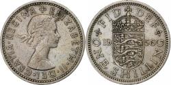 World Coins - Great Britain, Elizabeth II, Shilling, 1956, Copper-nickel, , KM:904