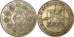 World Coins - France, Medal, Ecu Europa, 1998, Copper-nickel,