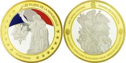 World Coins - France, Medal, Les piliers de la République, , Copper Clad Brass