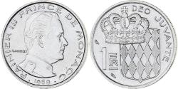World Coins - Monaco, Rainier III, Franc, 1968, , Nickel, KM:140, Gadoury:MC 150