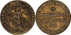 World Coins - France, Token, Collection BP, Ange d'Or, Philippe VI, Copper,