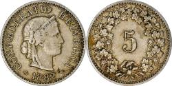 World Coins - Coin, Switzerland, 5 Rappen, 1882, Bern, , Copper-nickel, KM:26