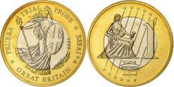 World Coins - Great Britain, Euro, Fantasy euro patterns, Essai-Trial, 2003, Bi-Metallic