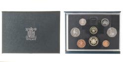World Coins - Great Britain, Elizabeth II, Proof Set, 1986, British Royal Mint,