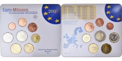World Coins - Germany, 1 Cent to 2 Euro, 2005, Karlsruhe, Set,