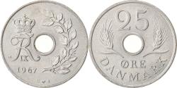 World Coins - Coin, Denmark, Frederik IX, 25 Öre, 1967, Copenhagen, , Copper-nickel