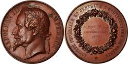 World Coins - France, Medal, Napoléon III, Société Impériale d'Horticulture de France
