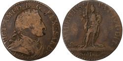 World Coins - Duchy of Savoy, Vittorio Amedeo III, 5 Soldi, 1794, Torino, Billon,