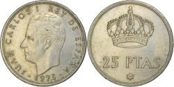 World Coins - Coin, Spain, Juan Carlos I, 25 Pesetas, 1976, , Copper-nickel, KM:808