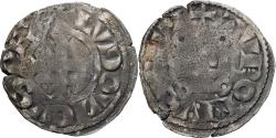 World Coins - France, Louis VIII-IX, Denier Tournois, 1223-1244, Billon,