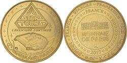 World Coins - France, Token, Touristic token, Disneyland n°41 - Star Tours, 2017, MDP