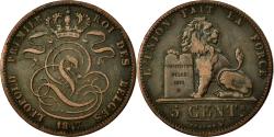 World Coins - Coin, Belgium, Leopold I, 5 Centimes, 1847, , Copper, KM:5.1