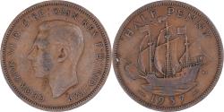 World Coins - Coin, Great Britain, 1/2 Penny, 1937