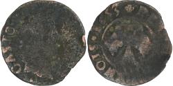 World Coins - Principality of Dombes, Gaston d'Orléans, Denier Tournois, 1653, Trévoux