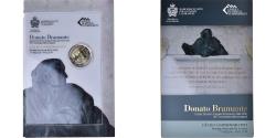 World Coins - San Marino, 2 Euro, 500ème anniversaire de la mort de Bramante, 2014, Rome