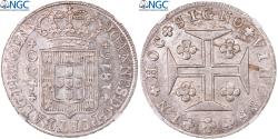 World Coins - Coin, Portugal, João VI, Cruzado novo, 1816, Lisbon, NGC, , MS(63), Silver