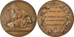 World Coins - France, Medal, Agriculture, Elevage, Fauquembergues, Pas-de-Calais, 1971