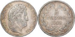 World Coins - France, Louis Philippe I, 5 Francs, 1842, Rouen, Silver, , Gadoury:678