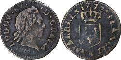 World Coins - France, Louis XV, Liard à la Vieille Tête, 1772, Montpellier, Copper