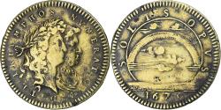 World Coins - France, Token, Louis XIV, mariage du roi, 1673, Brass, , Feuardent:3000