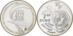 World Coins - France, 1-1/2 Euro, Classement des vins de Bordeaux, BE, 2005, Monnaie de Paris