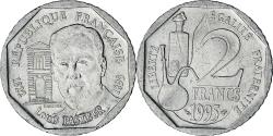 World Coins - France, 2 Francs, Pasteur, 1995, Nickel, , KM:1119