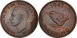 World Coins - Coin, Great Britain, George VI, Farthing, 1943, , Bronze, KM:843
